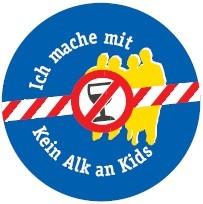 Logo: Kein Alk an Kids