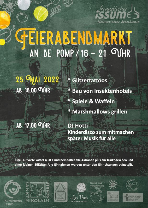 Feierabendmarkt Plakat 25.05.2022