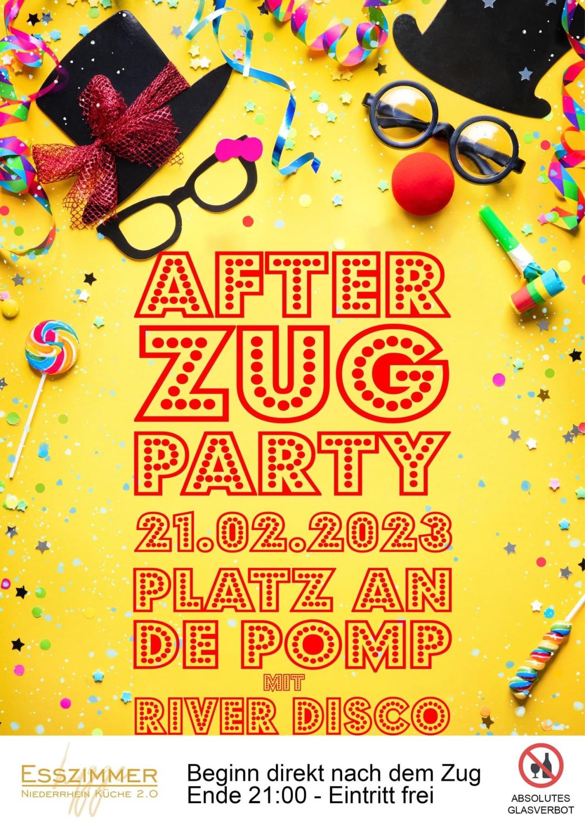 Plakat After Zug Party