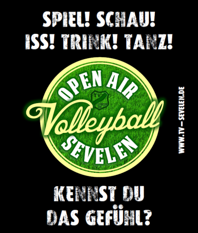 Plakat Volleyballturnier 2023