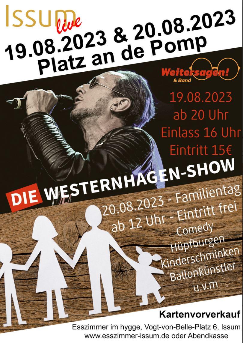 Plakat die Westerhagenshow