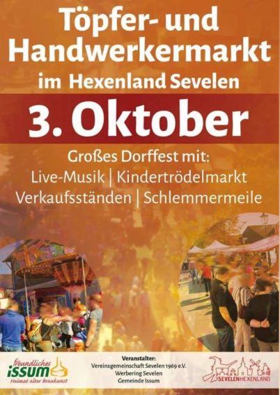 Plakat Töpfermarkt 2023