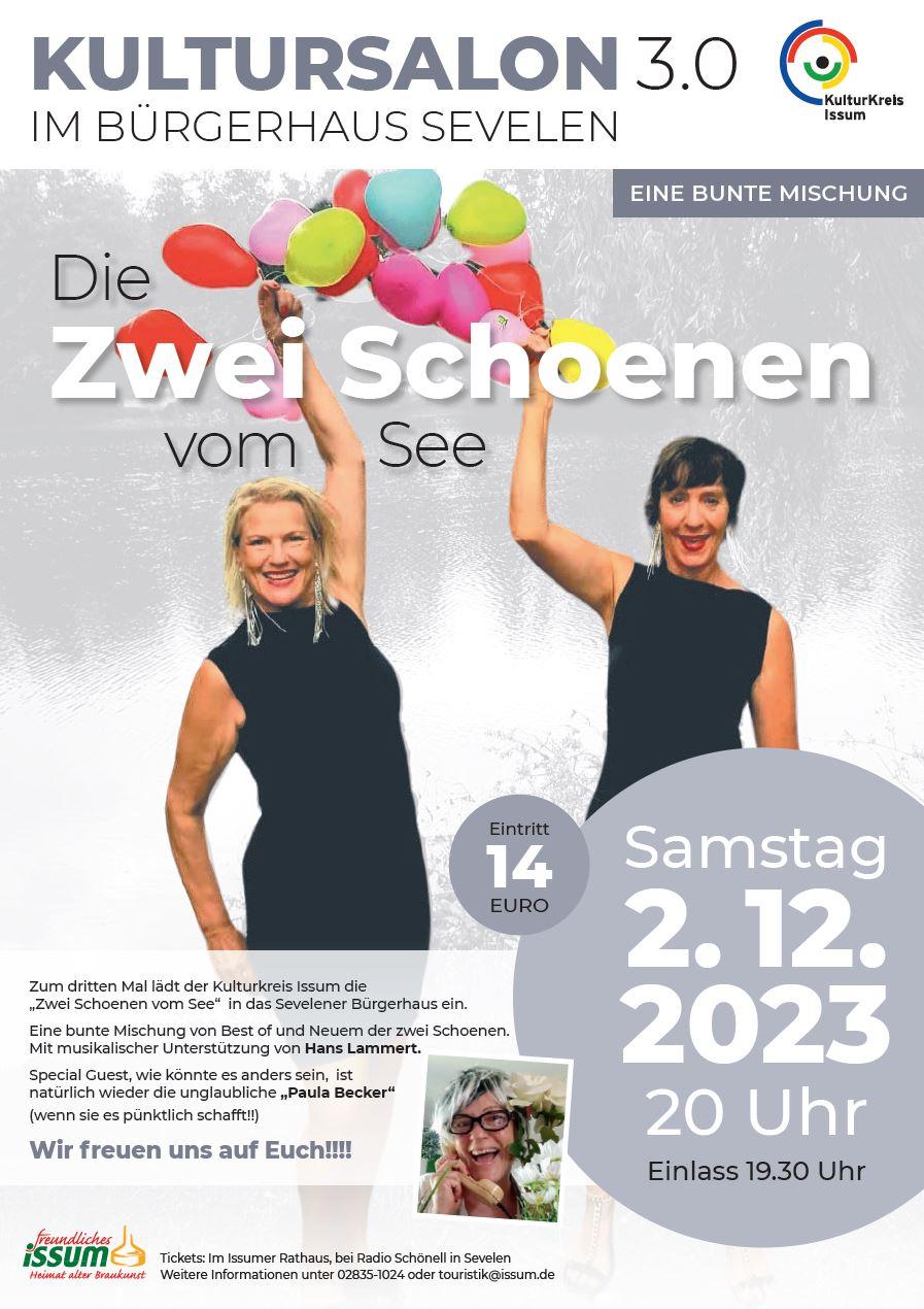 Plakat zum Kultursalon 3.0