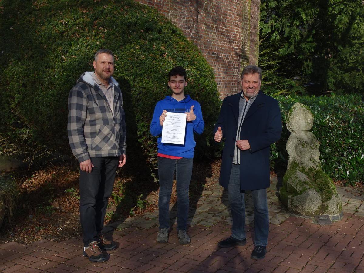 Markus Weyers, Ekin Schmitz und Clemens Brüx