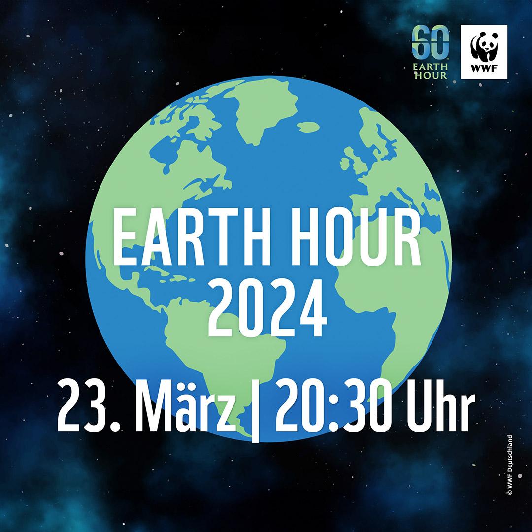 Earth Hour, 23.03.2024 20:30 Uhr