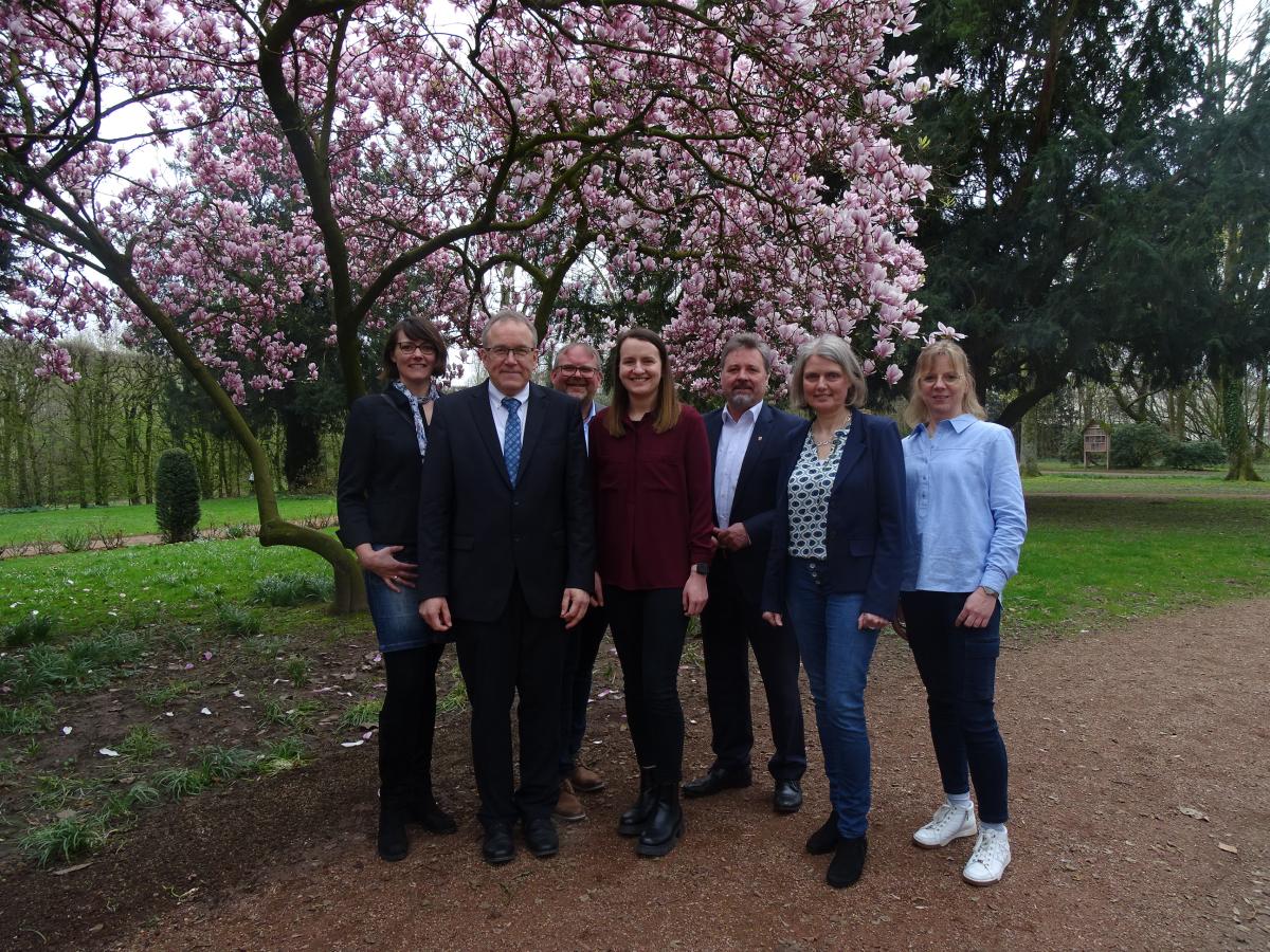 Mitarbeitende der Standesämter Issum und Rheurdt