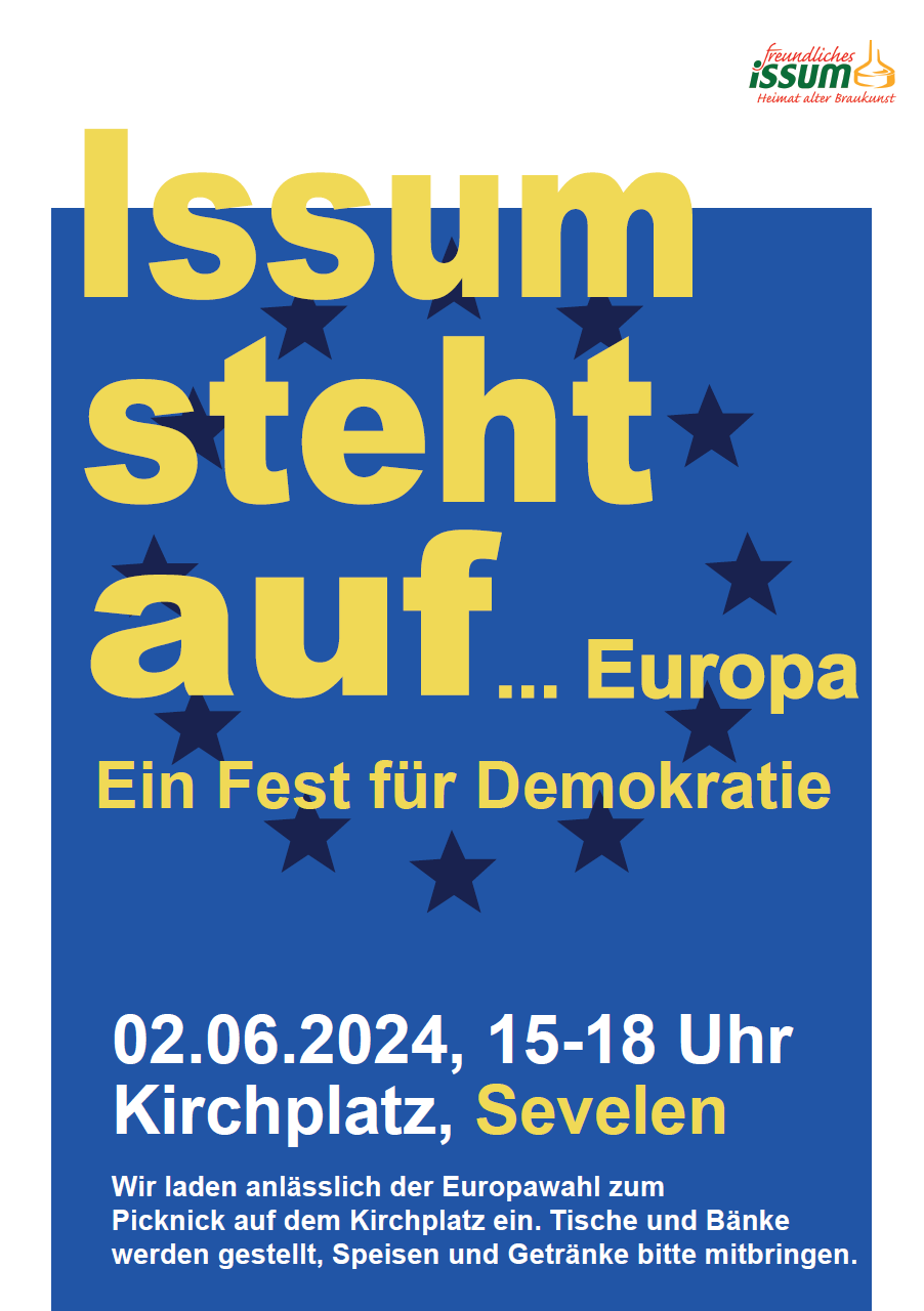 Issum steht auf