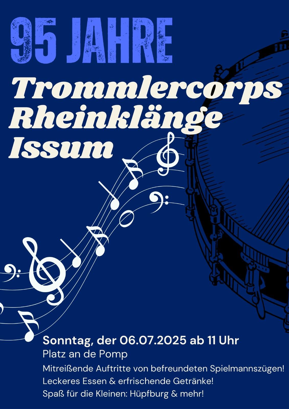 95 Jahre Trommlercorps Issum