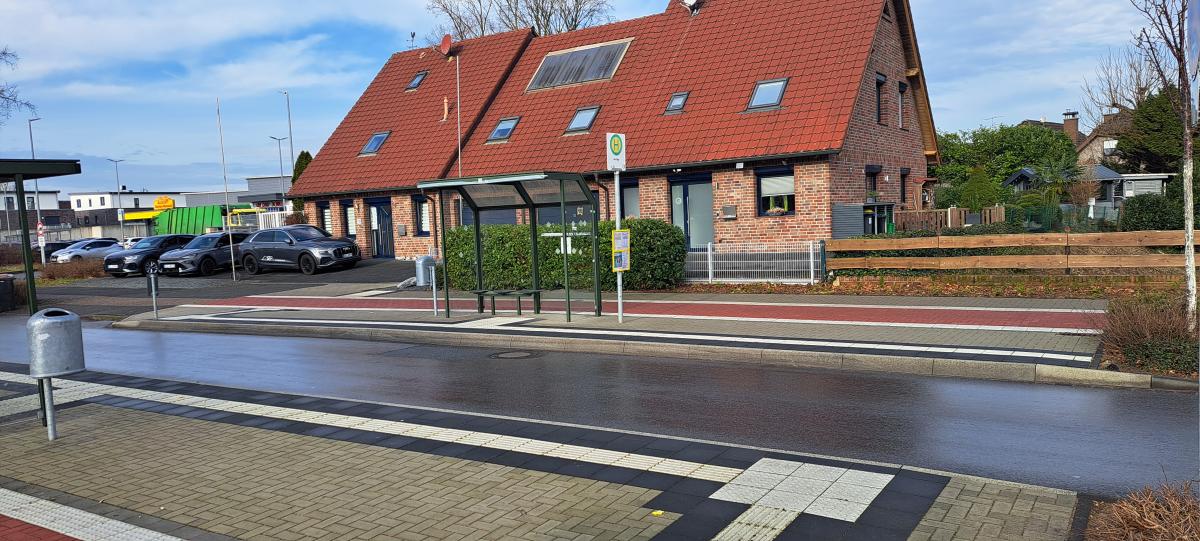 Bushaltestelle Barriereefrei
