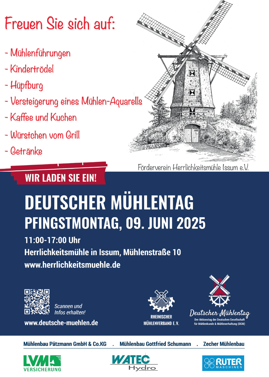 Deutscher Mühlentag 2025