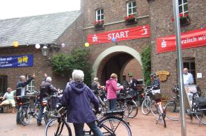 Issum Radwandertag im Rathauspark