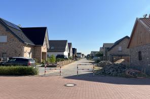 Blick auf das Baugebiet Bonhoefferstraße
