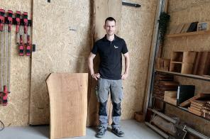 Eric Dieck als stolzer Startup