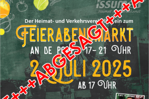 Feierabendmarkt am 02.07.2025 - abgesagt