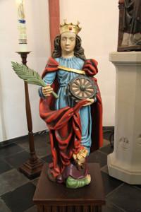 Bild der Katharinafigur