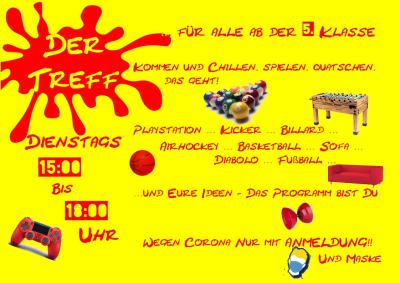 Plakat Teenie-Treff