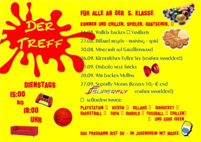 Teenyprogramm Herbst 2022