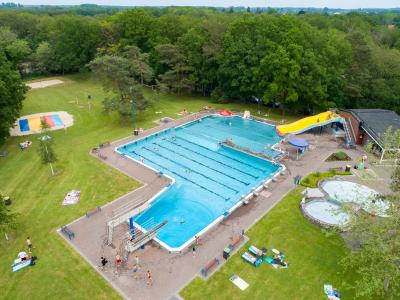 Luftbild: Freibad Sevelen