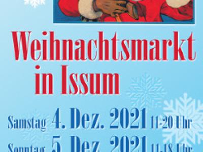 Plakat: Weihnachtsmarkt Issum 2021