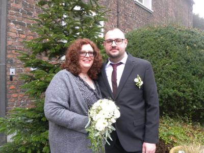 Melanie und Marcel am 16. Dezember 2021
