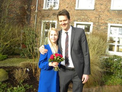 Debora und Alexander am 21. Januar 2022