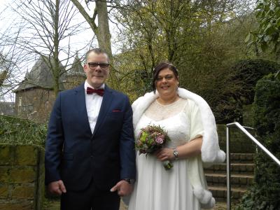 Nathalie und Dirk am 22. Februar 2022