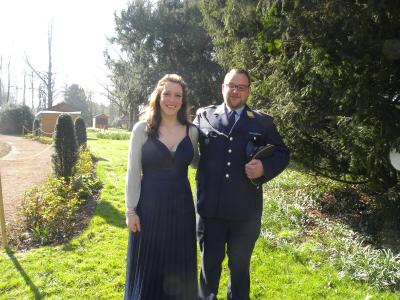 Lina und Riccardo am 24. März 2022
