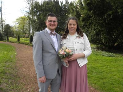 Alexander und Corinna am 09.04.2022