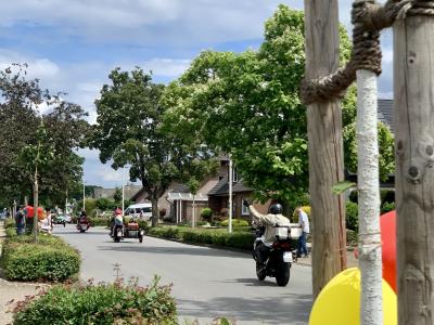 Motorradfahrt durch Issum