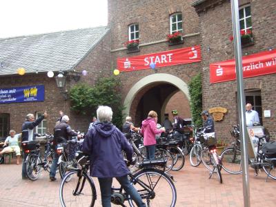 Issum Radwandertag im Rathauspark