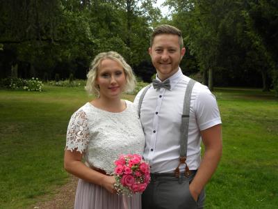 Katharina und Marc am 22. Juli 2022