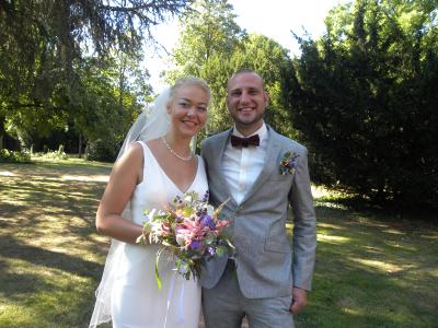 Jan-Alexander und Carolin am 13. August 2022