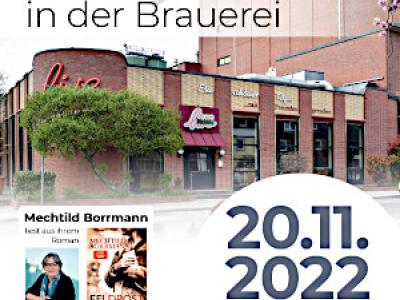 Plakat: Lesung Mechthild Borrmann