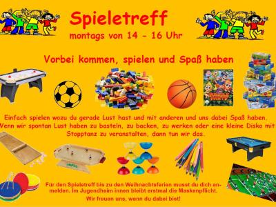 Plakat Spieltreff22