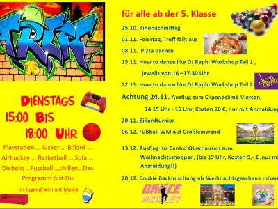 Plakat Teenyprogramm Winter 2022