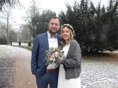 Stefan und Charlene am 16. Dezember 2022