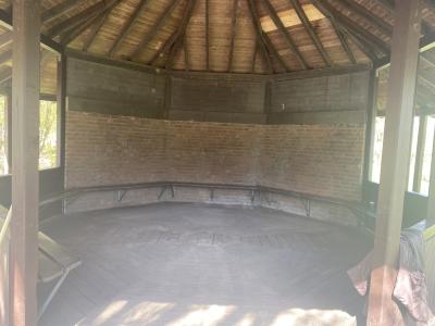 Grillhütte am Koetherdyck von innen