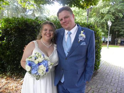 Layana und Dennis am 10. August 2024